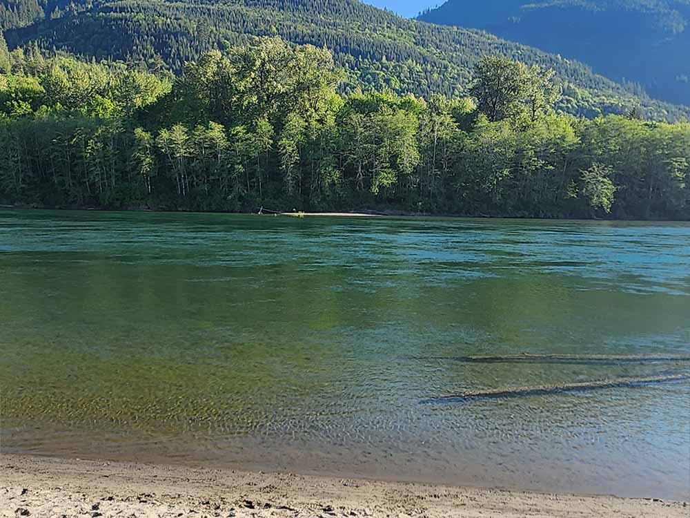 view of a lake