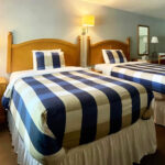 Double full bed room